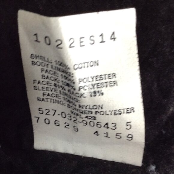 Vintage Levis Denim Jacket Sherpa Type 3 Trucker Mens Size Large Black 80s 90s - Picture 11 of 11